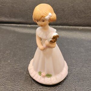 Enesco Growing Up Girls “Age 5” Porcelain Figurine